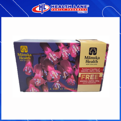 MANUKA HEALTH MANUKA HONEY MGO 115+ 500G X 2 + MGO263+ 250G X 1